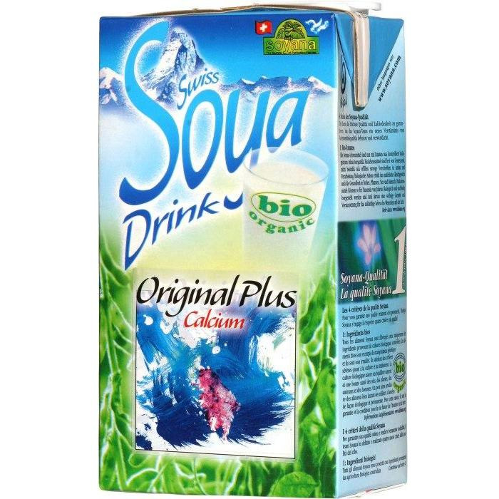 Bio Swiss Soya-Drink Original plus Calcium 1L
