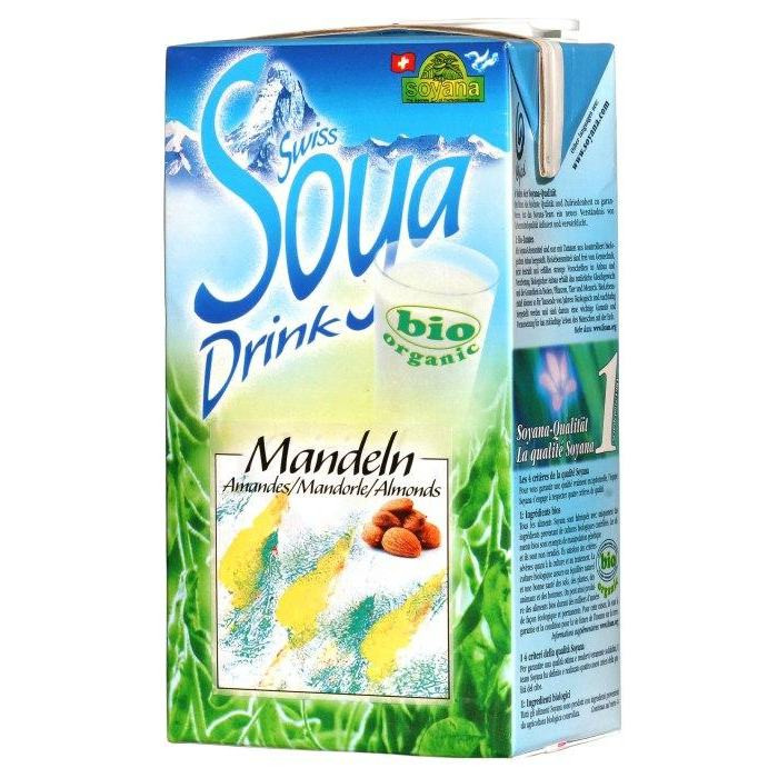 Bio Swiss Soya-Drink Mandeln 1L