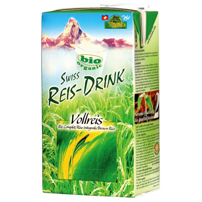 Bio Swiss Reis-Drink Vollreis 1L