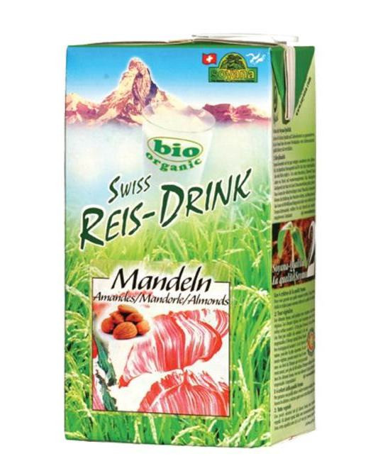 Bio Swiss Reis-Drink Mandeln 1L