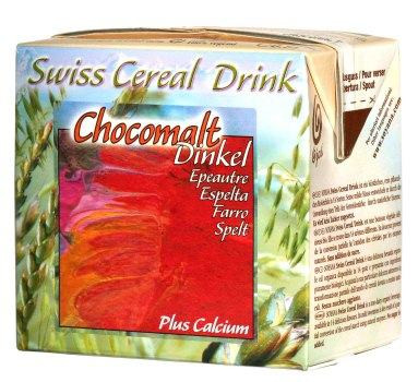 Bio Swiss Cereal-Drink Dinkel Chocomalt PLUS Calcium 0.5L
