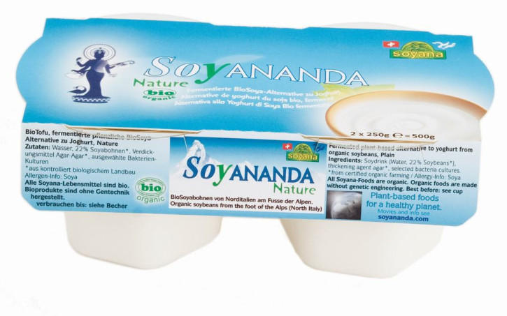 Soyananda bio Joghurt-Alternative Nature 2x250 g