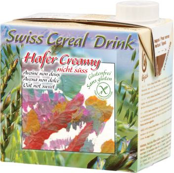 Bio Swiss Cereal-Drink Hafer Creamy, nicht süss, glutenfrei 0.5L