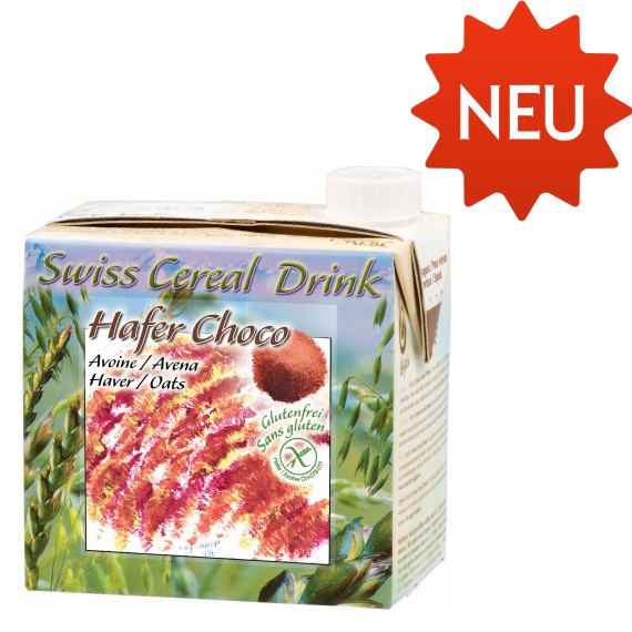 Bio Swiss Cereal-Drink Hafer Choco glutenfrei 0.5L