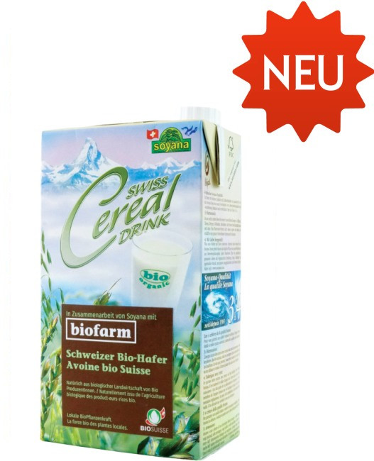 Bio Swiss Cereal-Drink Hafer (Knospe) 1L