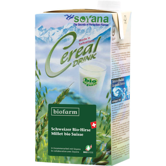 Organic Cereal-Drink Swiss Millet 1L