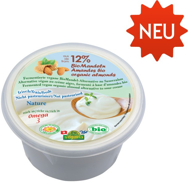 Organic Almond Sour Cream alternative 200 g