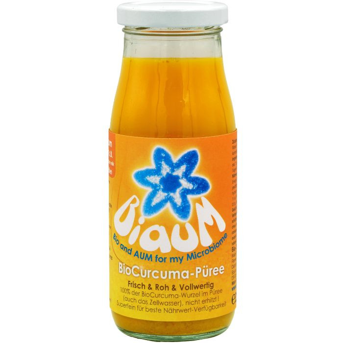 Organic Raw Curcuma Puree 0.25L