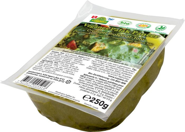 Bio Veganes Palak Paneer 250 g