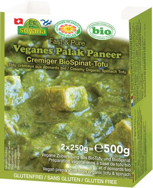 ”Fast & Pure” Veganes Palak Paneer