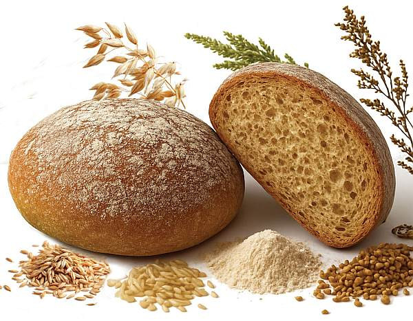 Glutenfreies BioSAUERTEIG-VOLLKORN-Brot 100 g Glutenfreies BioSAUERTEIG-VOLLKORN-Brot 100 g